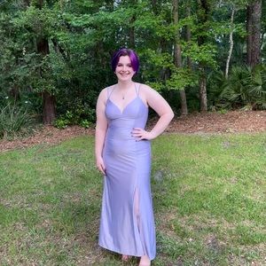 Morgan&co Purple Prom Dress Size 13